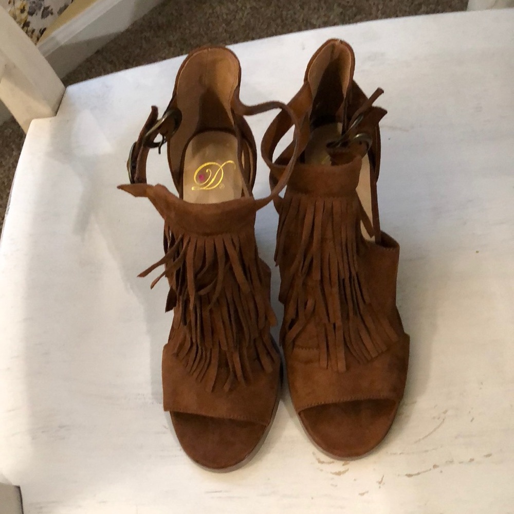 Heart in d shoes